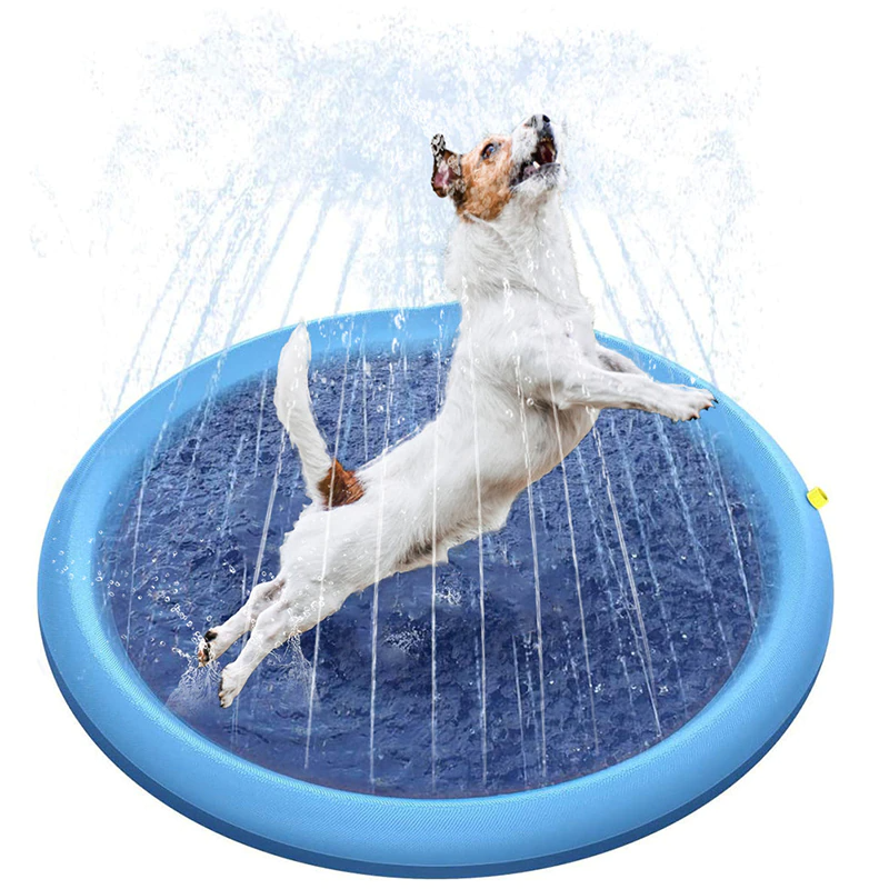 Sprinkler Cooling Play Mat For Dogs