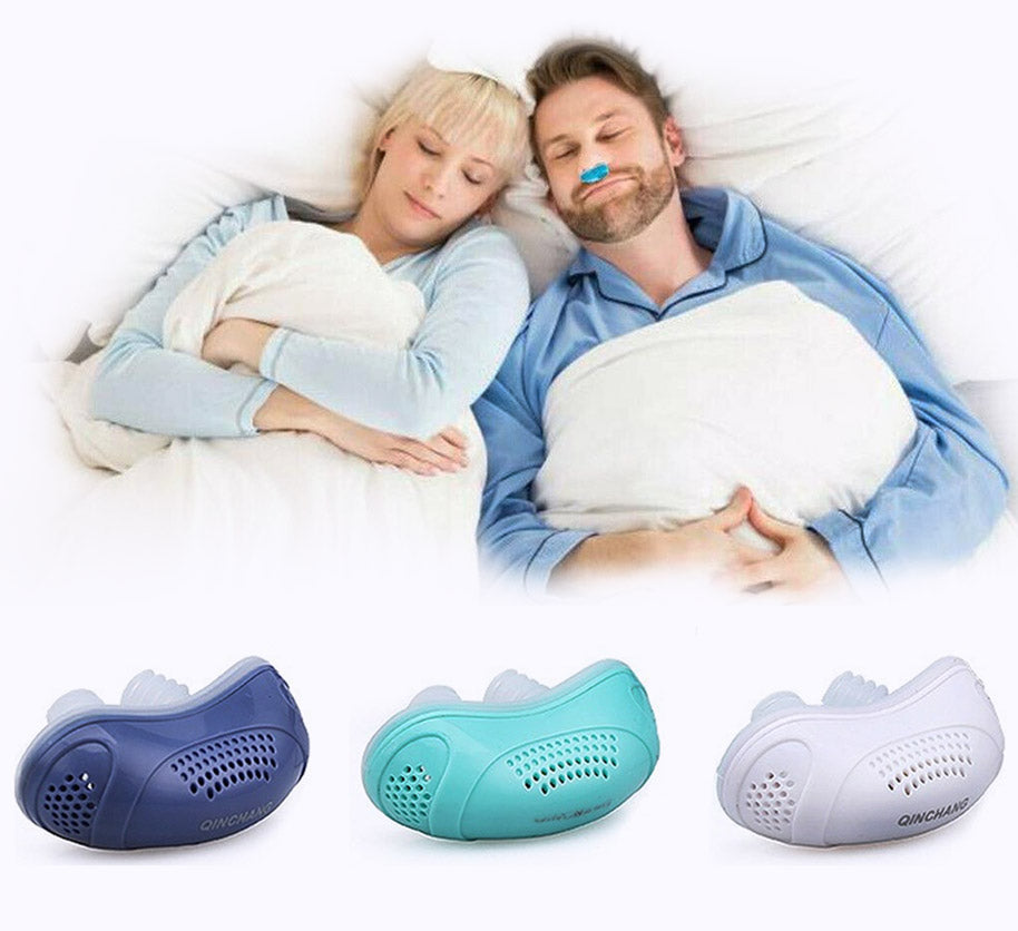 Maskless Micro CPAP Anti Snoring Electronic Sleep Apnea Device