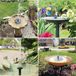 Mini Solar Floating Water Fountain