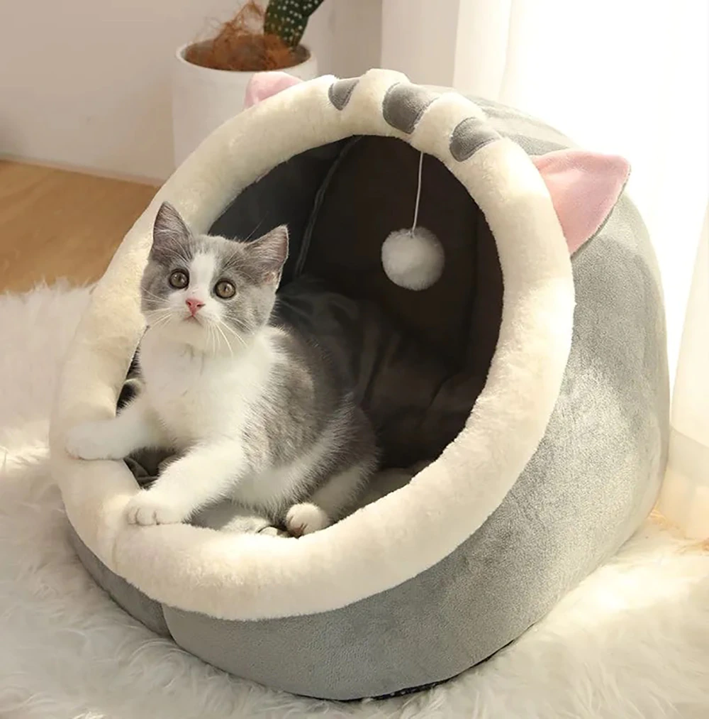 Sweet Cozy Kitten Bed