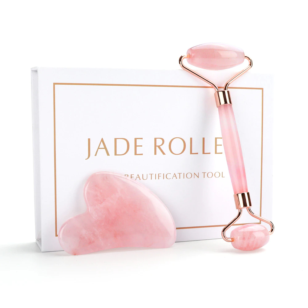 Gua Sha Stone & Jade Roller