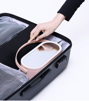 Luxe travel Makeup Case - With LED Light Up Mirror