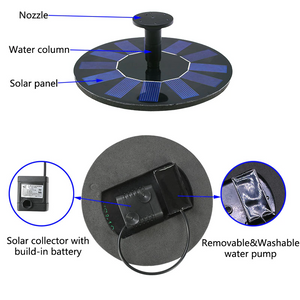 Mini Solar Floating Water Fountain