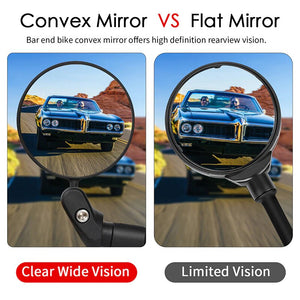 Rearview Mirror 360 Rotation Bicycle Handlebar