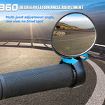 Rearview Mirror 360 Rotation Bicycle Handlebar