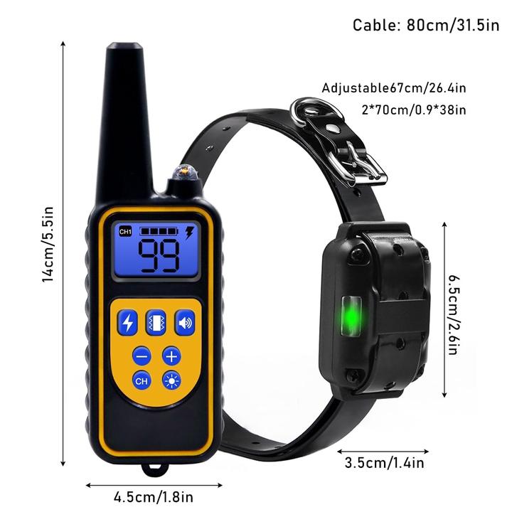 800M Dog Training E-Collar