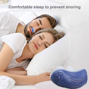 Maskless Micro CPAP Anti Snoring Electronic Sleep Apnea Device