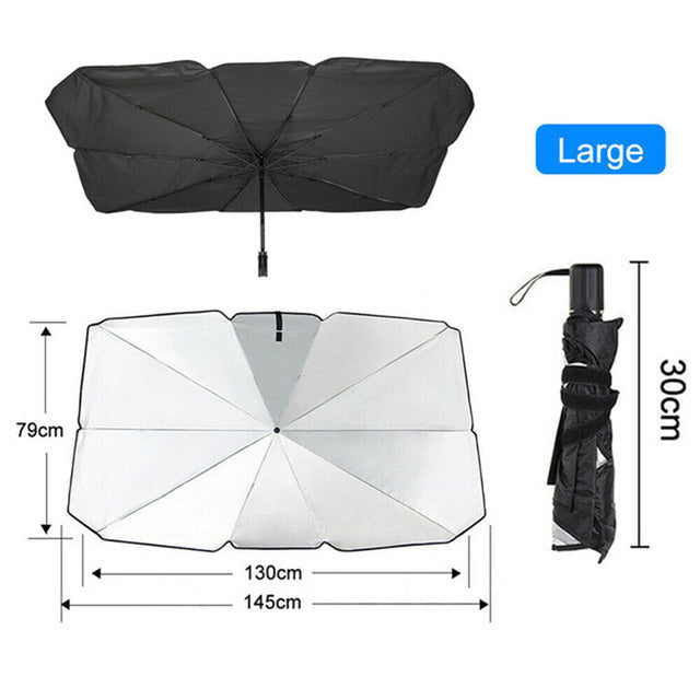 Windshield Sunshades Umbrella | Foldable Umbrella for Cars & Trucks