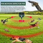 Ultrasonic Pest and Birds Repeller: Long Range Solar Powered animals Repellent