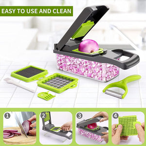 Multifunctional vegetable cutter & slicer