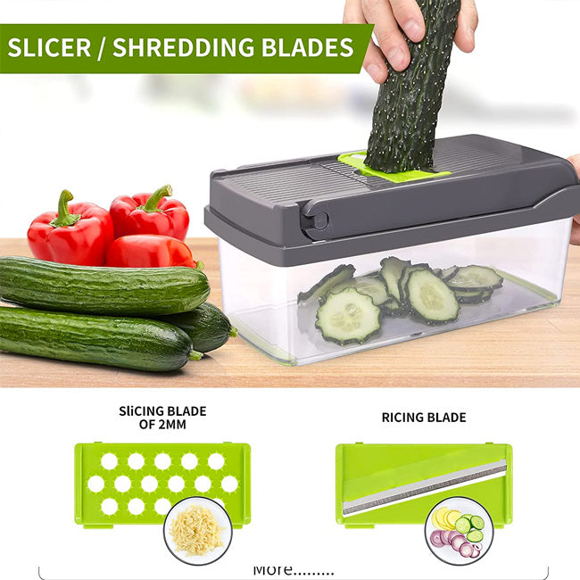 Multifunctional vegetable cutter & slicer